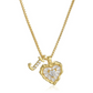 💎 PROMOTION LIMITÉE -50% ! 💥 Collier Chaîne Micro Pavé Lettres en Forme de Cœur – Pendentif Initial, Acier Titane, Ajustable ✨