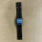 Bracelet Montre Connectée Maillons H avec Fermoir Papillon