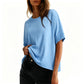 T-Shirt Col Rond Confortable pour Femme