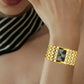 Montre Cadran Carré Élégante pour Femme