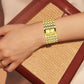 Montre Cadran Carré Élégante pour Femme