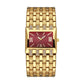 Montre Cadran Carré Élégante pour Femme