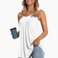 👚 50 % DE RÉDUCTION POUR UNE DURÉE LIMITÉE ! 💥 Haut sans manches coupe ample pour femme – Encolure dégagée, style décontracté et aéré ✨