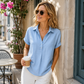 👔 OFFRE LIMITÉE -50% ! 💥 Chemise Décontractée Premium Respirante – Col V, Coupe Détendue, Douce sur la Peau ✨