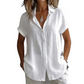 👚 50% DE RÉDUCTION ☁️ Chemise décontractée d'été à manches courtes pour femme – Tissu léger & coupe fluide – Parfaite pour les journées chaudes, le bureau ou les vacances – élégante et respirante 🌸
