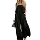 Ensemble 2 pièces pour femme : crop top et pantalon large