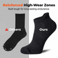 Chaussettes de sport unisexe – Modèle cheville, séchage rapide & durables – Parfaites pour la course, le crossfit ou l’entraînement – gardent leur forme lavage après lavage 🔄