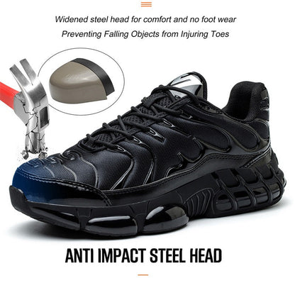 📢📢-50% !! ⏰ Chaussures Légères Indestructibles Antidérapantes à Embout Acier