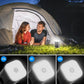 🏕️ Pompe à air rechargeable pour le camping – Éclairage LED, gonflage rapide, compacte 🔋