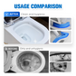 🚽 Lot Brosses WC Jetables Sans Contact – ABS/PS/PP + Éponge – Éjection Bouton & Support Mural for Hygiène Salle de Bain