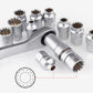 🔧 Kit Clé à Cliquet 29 Pièces — Acier Chrome-Vanadium, Douilles & Embouts, Idéal Bricolage & Auto 🛠️