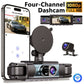 📹 Caméra embarquée double objectif 1080P – Vision nocturne WDR, angle ultra-large – Synchronisation sans fil avec application – Verrouillage automatique par détection de choc – Sécurité optimale sur la route 🚗🔒