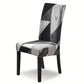 🛋️Housse de chaise universelle en tissu élastique avec imprimé – pour le dossier et l'assise, lavable et polyvalente, pour la table à manger et le salon 🪑