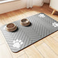🐾 50% DE RÉDUCTION! 💧 Tapis de gamelle en terre de diatomées – Séchage rapide & anti-débordement ✨