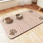 🐾 50% DE RÉDUCTION! 💧 Tapis de gamelle en terre de diatomées – Séchage rapide & anti-débordement ✨