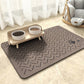 🐾 50% DE RÉDUCTION! 💧 Tapis de gamelle en terre de diatomées – Séchage rapide & anti-débordement ✨