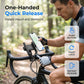 📱🔒 Support vélo à dégagement rapide – Système SecureLock anti-chocs, maintien ultra-sûr sur route comme en ville 🚴‍♂️🛡️