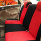 🛋️ Housses de siège auto universelles – Polyester durable et confortable – 5 coloris (gris/rouge/bleu/beige/noir) – Protection contre taches et usure 🚗