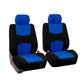 🛋️ Housses de siège auto universelles – Polyester durable et confortable – 5 coloris (gris/rouge/bleu/beige/noir) – Protection contre taches et usure 🚗