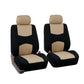 🛋️ Housses de siège auto universelles – Polyester durable et confortable – 5 coloris (gris/rouge/bleu/beige/noir) – Protection contre taches et usure 🚗