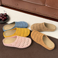 Chaussons Maille Respirants – PU + Suède Synthétique – Légers & Antidérapants for Maison & Extérieur