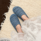 Chaussons Maille Respirants – PU + Suède Synthétique – Légers & Antidérapants for Maison & Extérieur
