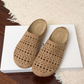 Chaussons Maille Respirants – PU + Suède Synthétique – Légers & Antidérapants for Maison & Extérieur