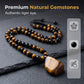 💎 Soldes 2026 — Plus de 73 000 vendus!🔥 Collier Œil de Tigre Homme – Pierre Naturelle Premium 🧿