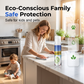 💥-50% 🧼 Mousse nettoyante multifonction haute performance, dégraisse taches odeurs pour voiture cuisine tissus ✨
