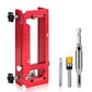 📢 50% DE RÉDUCTION! 🔧 Kit de Gabarit de Mortaise pour Charnières de Porte Réglable – Précis, réglable & facile à utiliser – Idéal pour une installation rapide et professionnelle 🚪