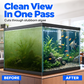 🧲🐠 Nettoyeur d’aquarium magnétique double face – Nettoie vitre intérieure et extérieure en un seul geste, sans se mouiller les mains ✨💧