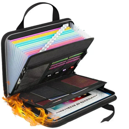 🎉 Soldes 2026 — Plus de 21 000 exemplaires vendus ! 💞 Dossier accordéon ignifuge – Sécurité ultime pour vos documents 🌸
