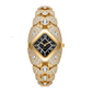 ⌚💎 Montre femme quartz – Cadran losange orné de strass, bracelet en alliage élégant, la touche bijou qui sublime votre poignet au quotidien 💫🌸