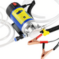 🛢️ Pompe de transfert d'huile moteur 12V/24V – Moteur cuivre pur, tête en alliage d'aluminium, câble spiralé – Pinces plaquées cuivre, compacte et portable – Idéale pour vidange et entretien 🚗🔧