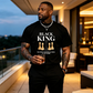 ♟️ -50% MAINTENANT ! 👕 T-Shirt Slogan Échecs Grande Taille Homme – Imprimé Audacieux, Coupe Ample & Coton Doux – Portez Votre Jeu avec Confiance & Style 💪