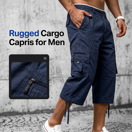 💪Capri utilitaires durables – Solides, confortables & polyvalents – Conçus pour le travail et les week-ends.