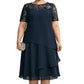 🌸✨ LIMITED TIME 50% OFF! 👗Women's Elegant Plus Size Tiered Dress – Flattering tiers & graceful flow – Perfect for weddings & garden parties.