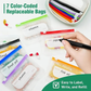 💊🛒 -50% ! 🗂️Organisateur de Médicaments A8 Étanche – 14 Grandes Pochettes Zippées, Code Couleur & Design Discret.