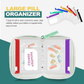 💊🛒 -50% ! 🗂️Organisateur de Médicaments A8 Étanche – 14 Grandes Pochettes Zippées, Code Couleur & Design Discret.