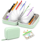 💊🛒 -50% ! 🗂️Organisateur de Médicaments A8 Étanche – 14 Grandes Pochettes Zippées, Code Couleur & Design Discret.
