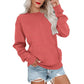 👕🌸 Sweat à col rond oversize femme – Coupe ample décontractée, matière douce et respirante, l’indispensable d’un look effortless au quotidien ☁️👖