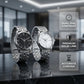 Montre Quartz Élégante Classique pour Homme – Design intemporel, mouvement précis & bracelet confortable – Parfaite pour le bureau, les occasions & le quotidien 💼