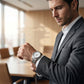 Montre Quartz Élégante Classique pour Homme – Design intemporel, mouvement précis & bracelet confortable – Parfaite pour le bureau, les occasions & le quotidien 💼
