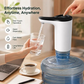 💧🔋 Pompe distributrice d’eau électrique 5W – Batterie lithium, bec incliné, un filet parfait en un geste, pour la maison, le bureau et le camping 🏠🏕️