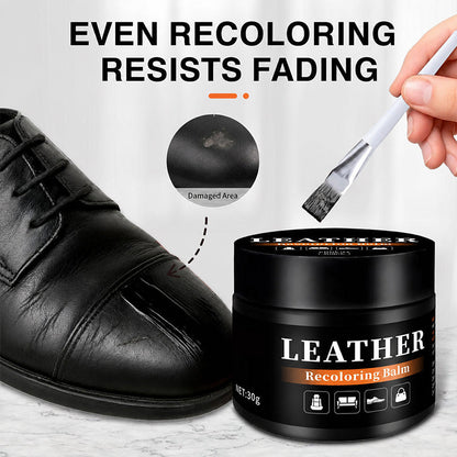 🧴 Baume Réparateur de Couleur pour Cuir – 30g – Formule pH Neutre & Multi-Surfaces for Chaussures & Canapés