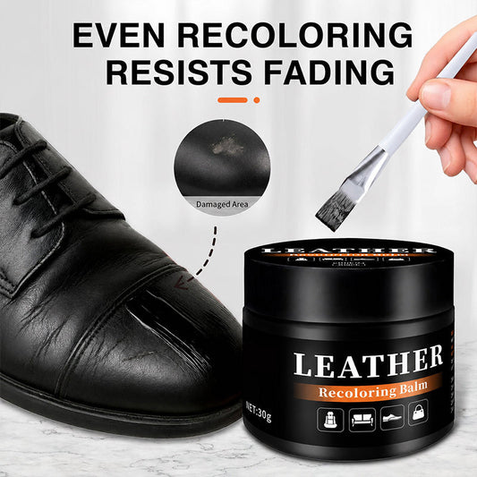 🧴 Baume Réparateur de Couleur pour Cuir – 30g – Formule pH Neutre & Multi-Surfaces for Chaussures & Canapés
