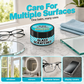 🧴Baume multi-surfaces pour vitres – Convient aux fenêtres, miroirs et écrans. Compact et facile à ranger – gardez vos vitres comme neuves !