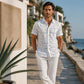 🎉 Vente 2026 — Plus de 38 400 vendus!👔 Chemise Homme Imprimé Géométrique – Estivale ✨