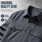 👕 Chemise de Randonnée Homme Manches Courtes – Tissu Ripstop Haute Densité – Anti-Déchirure & Anti-Plis for Plein Air