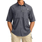 👕 Chemise de Randonnée Homme Manches Courtes – Tissu Ripstop Haute Densité – Anti-Déchirure & Anti-Plis for Plein Air
